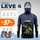 (Promoção) Kit 4 Camisetas Ultra Fishing Proteção UV 50+ Anti Suor